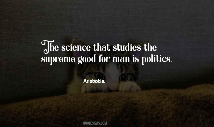 Politics Science Quotes #232951