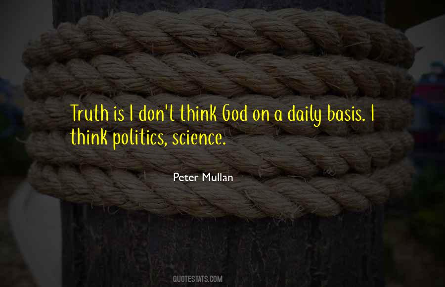 Politics Science Quotes #432354