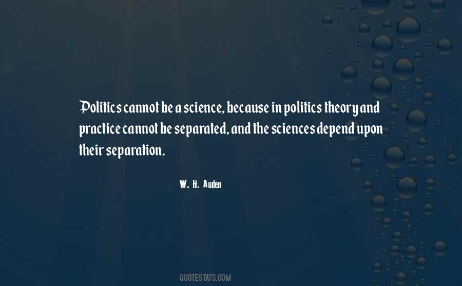 Politics Science Quotes #601259