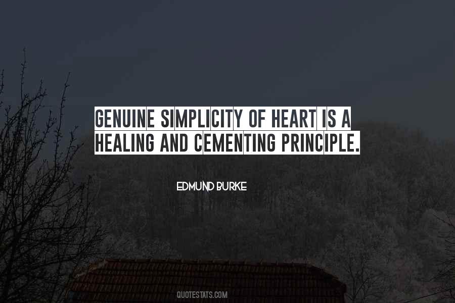 Quotes About Genuine Heart #1775786