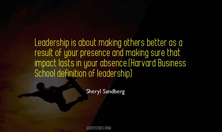 Quotes About Leadership Presence #507639