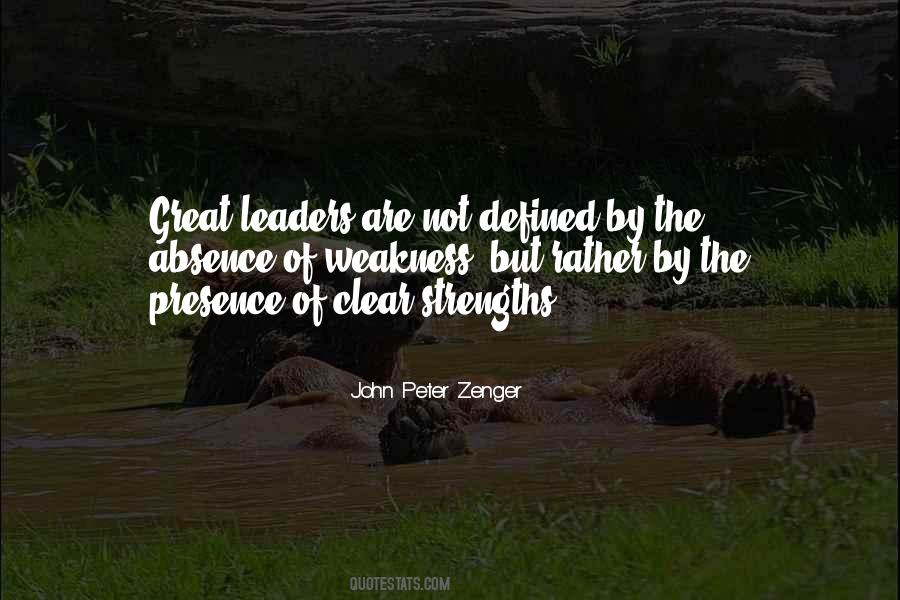 Quotes About Leadership Presence #527964