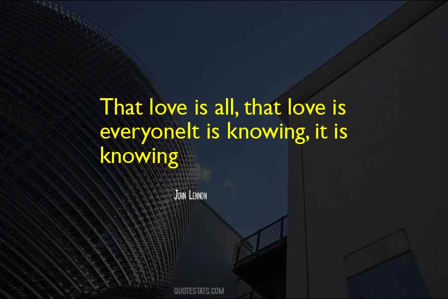 Quotes About Love By John Lennon #300135