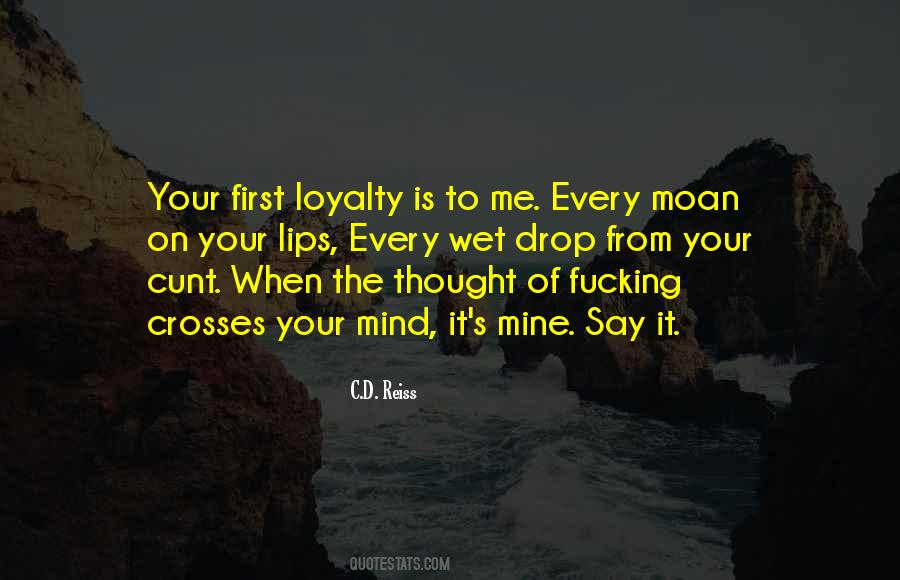 Your Moan Quotes #1523769