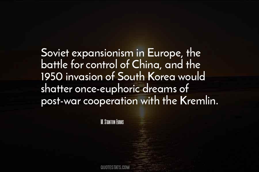 Quotes About Expansionism #1016630