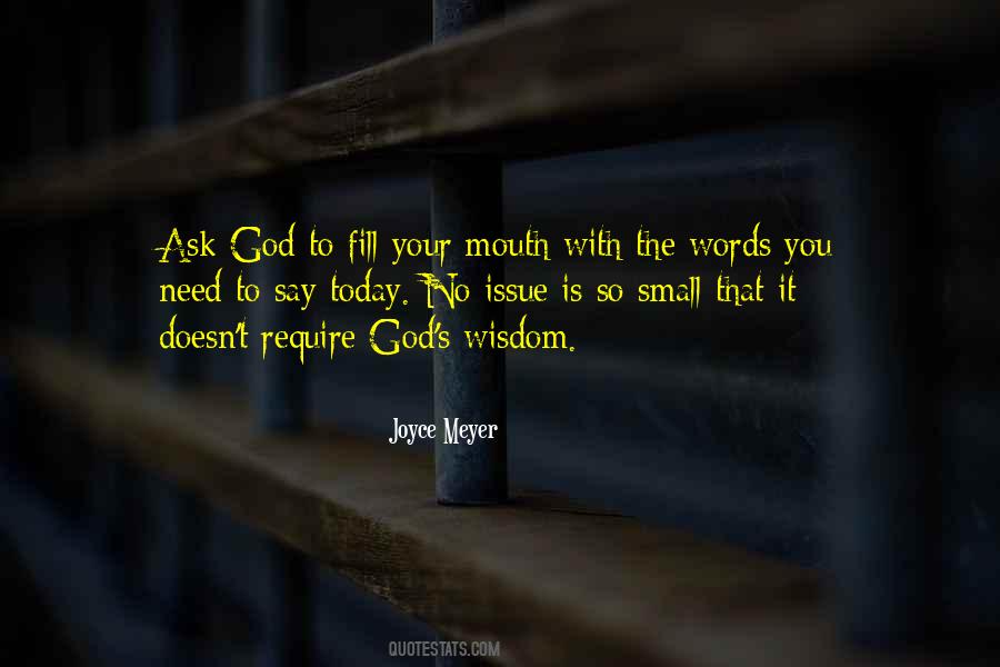 Quotes About God's Wisdom #1017443