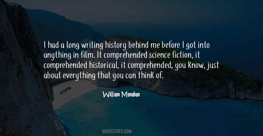 Quotes About Writing History #1727529