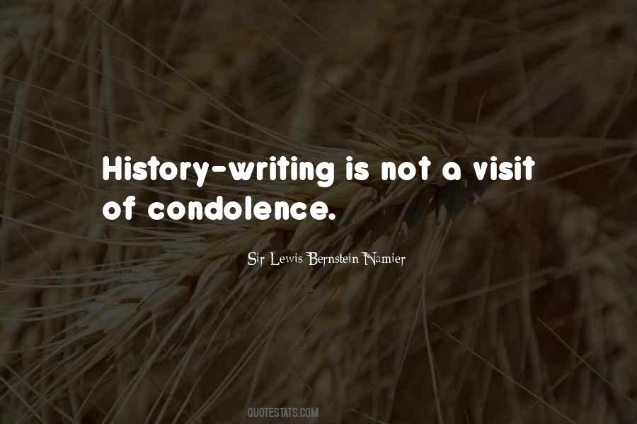 Quotes About Writing History #26545
