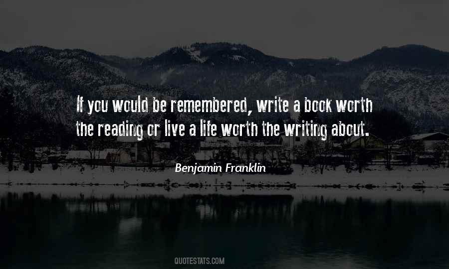 Quotes About Writing History #28687