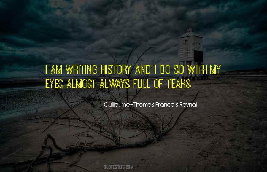 Quotes About Writing History #736450