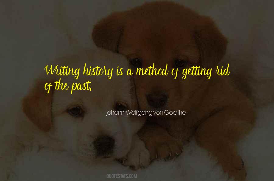 Quotes About Writing History #796406