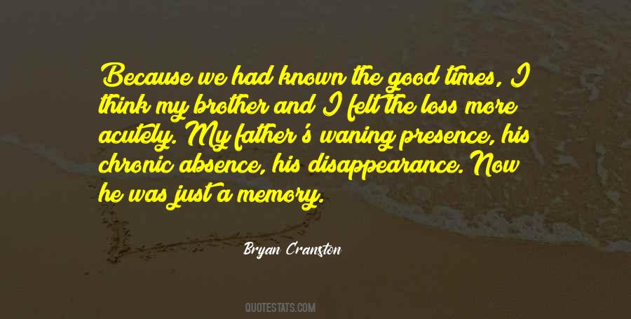 Quotes About The Absence Of A Father #520757