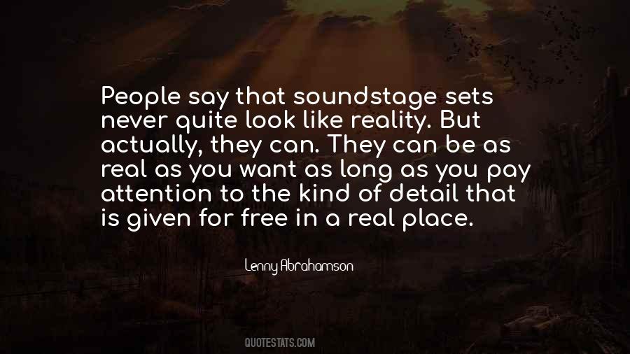 Quotes About When Reality Sets In #1876644