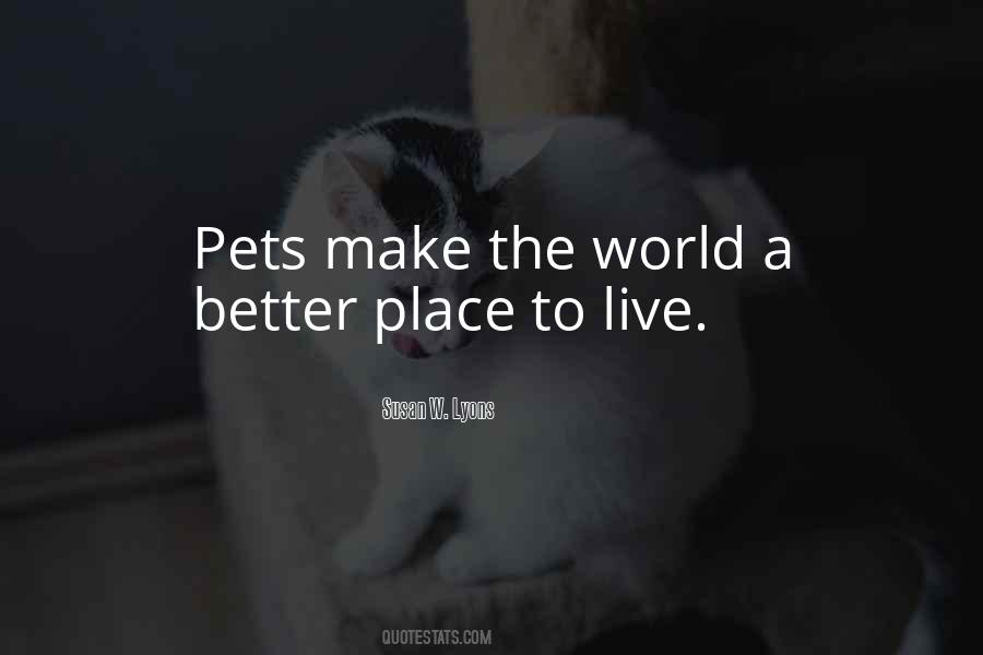 Make A Better Place Quotes #86620