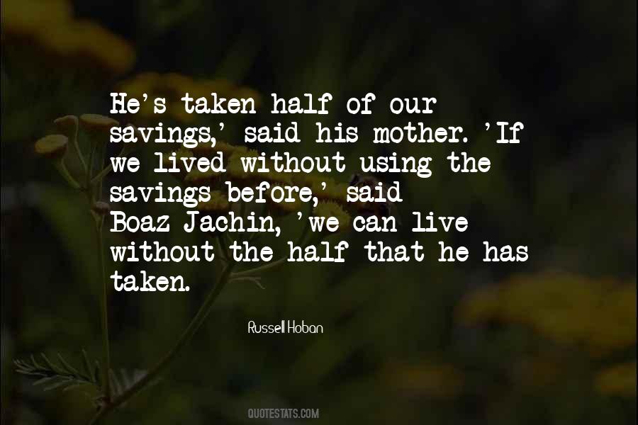 Quotes About Savings Money #1118872