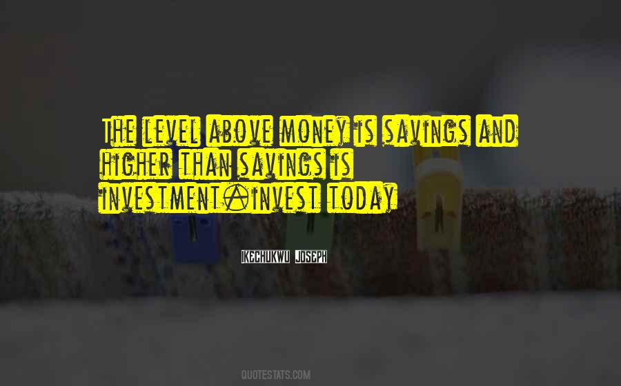 Quotes About Savings Money #268953
