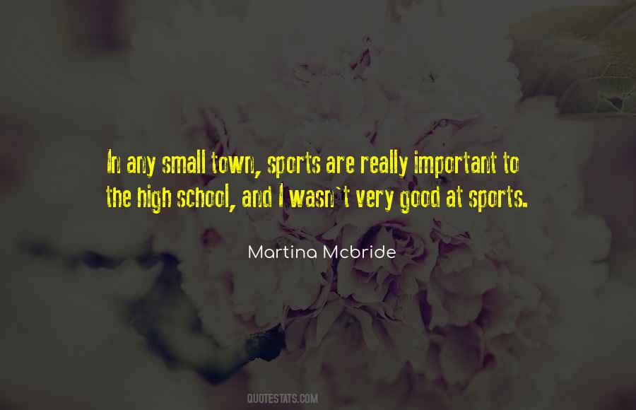 Quotes About High School Sports #631615