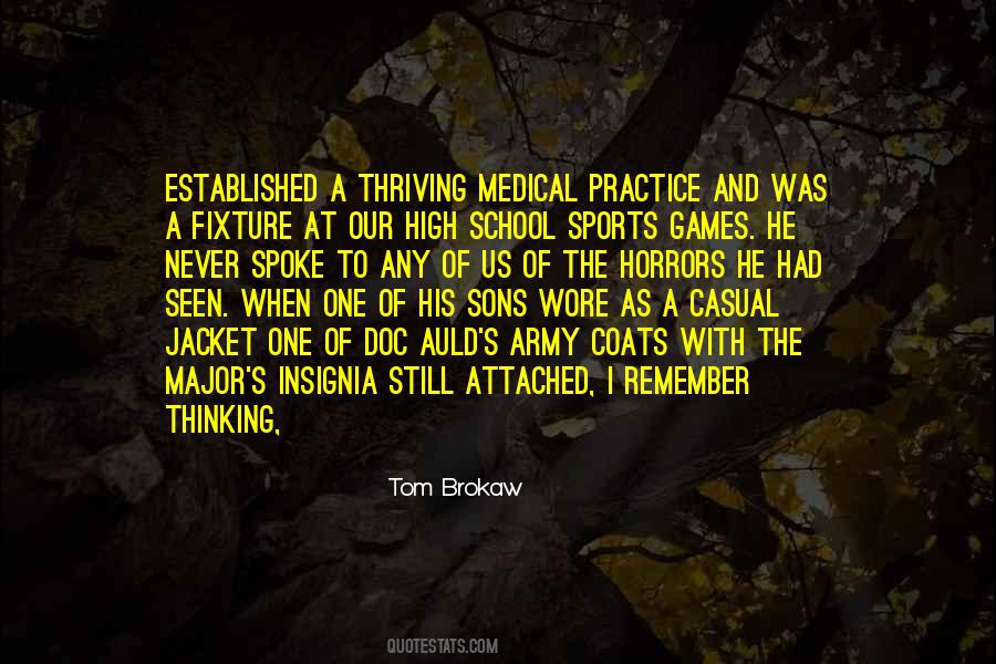 Quotes About High School Sports #760385