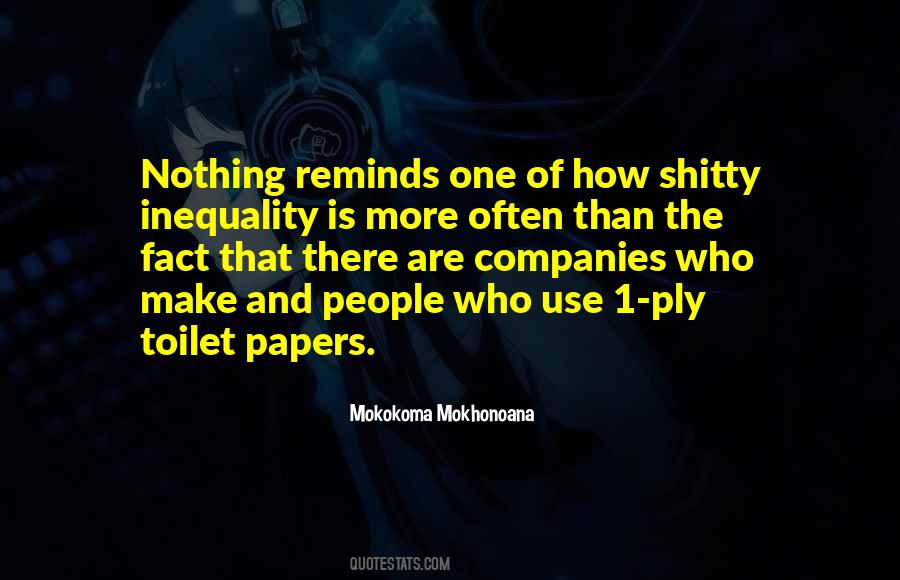 Toilet Paper People Quotes #162148