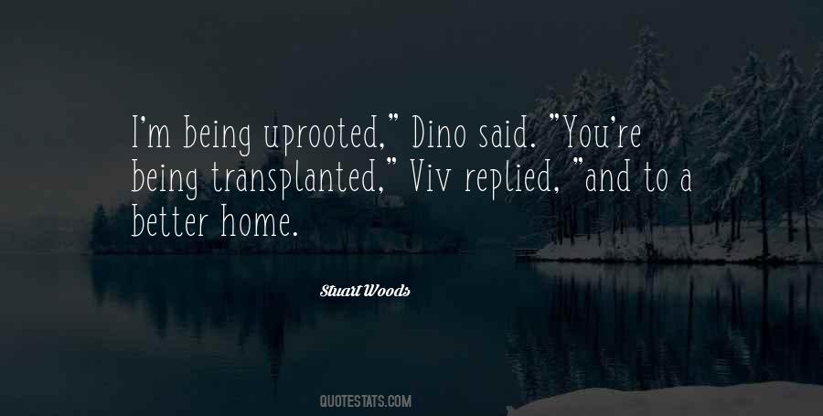 Quotes About Being Uprooted #773226