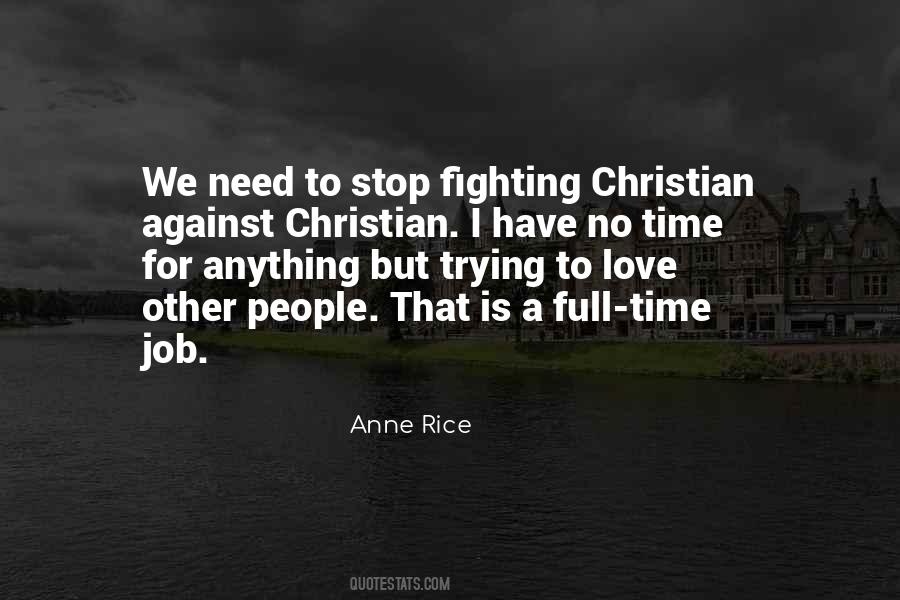 Quotes About No Time For Love #816384