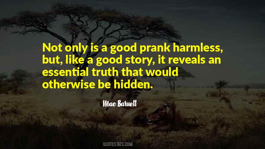 Quotes About Pranks #1863092