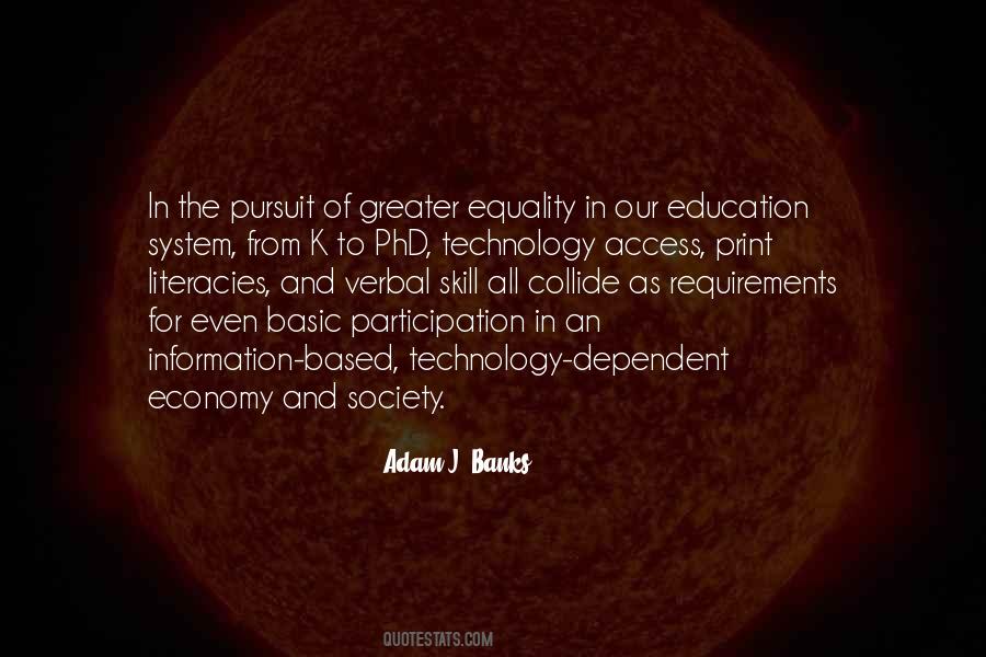 Quotes About Education Equality #1666866