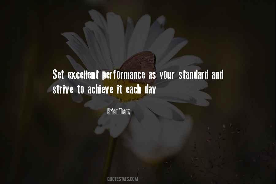 Quotes About Performance Excellence #1837734