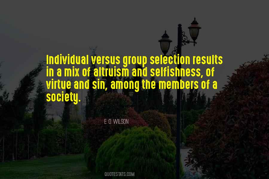 Quotes About Selection #1248559