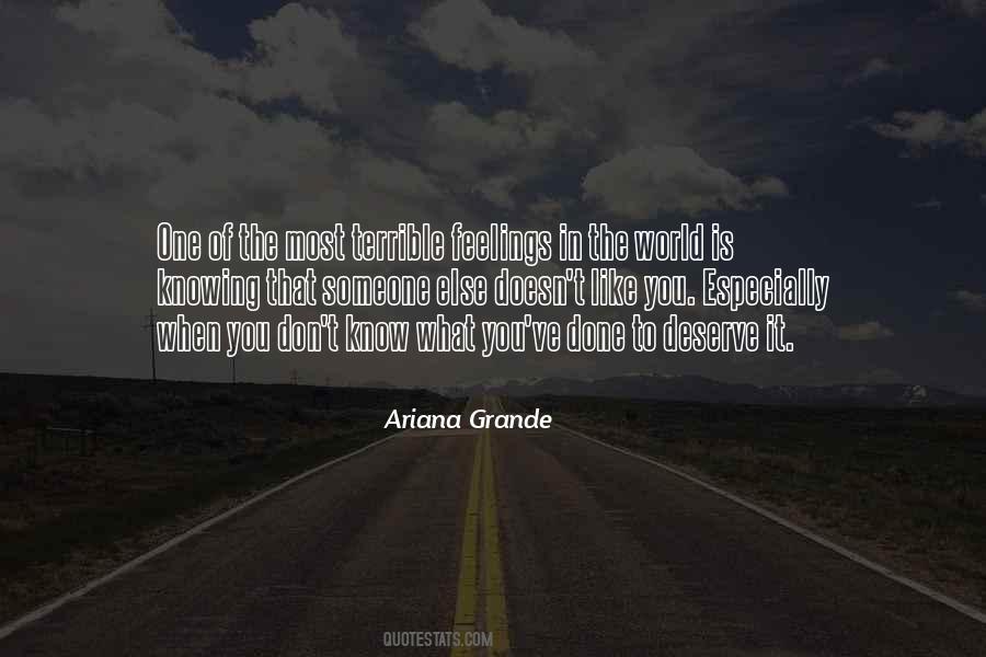 Quotes About Not Knowing Someone's Feelings #211986