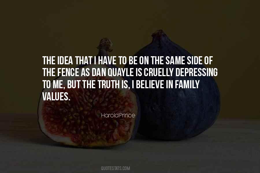 Quotes About Values Of Family #1307254