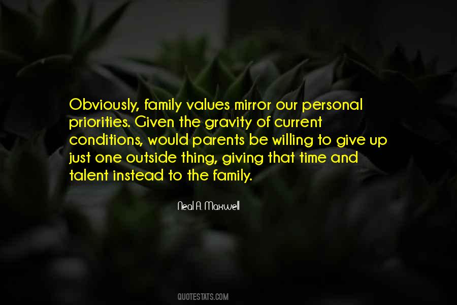 Quotes About Values Of Family #89559