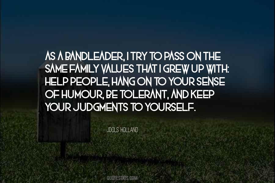 Quotes About Values Of Family #968516