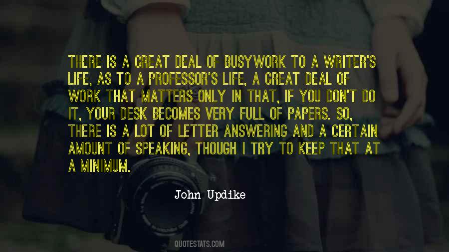 Quotes About A Writer's Life #1783010