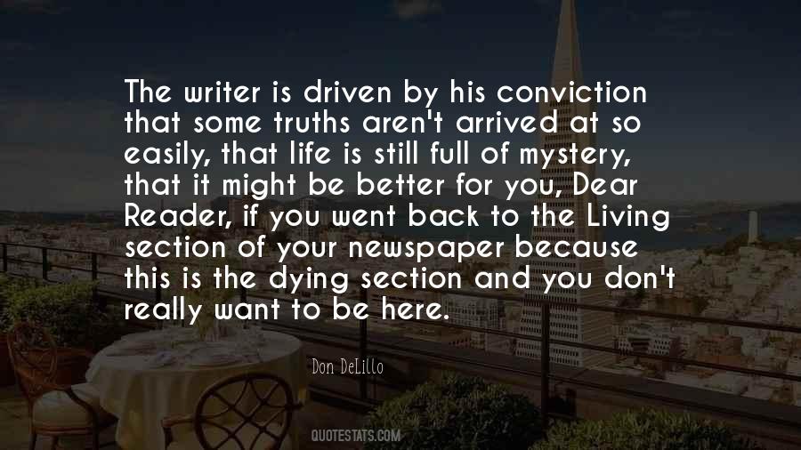 Quotes About A Writer's Life #49219