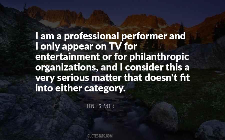 Quotes About Professional Organizations #478438