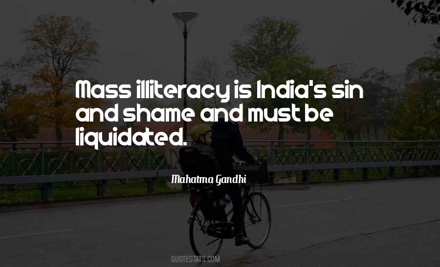 Quotes About Illiteracy #1224925