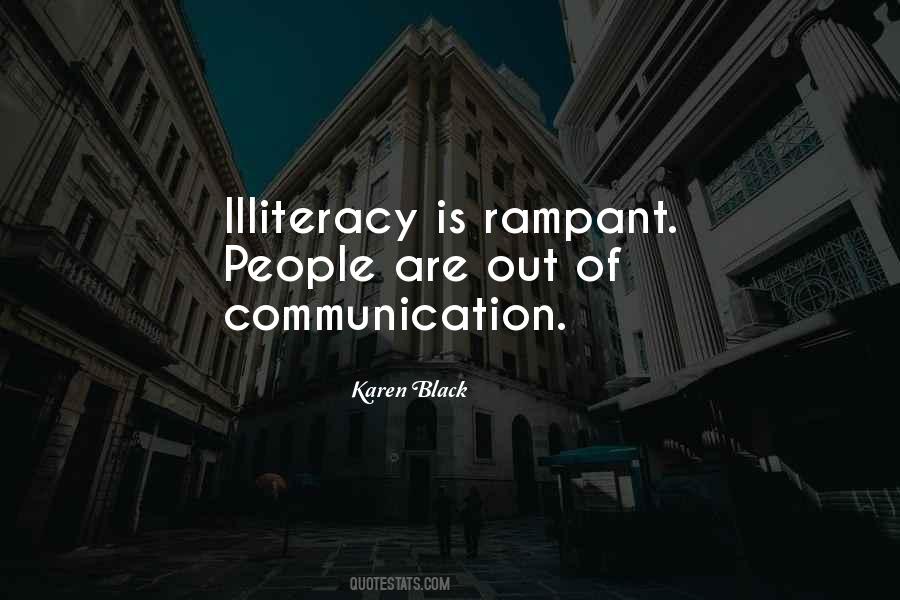 Quotes About Illiteracy #1234979