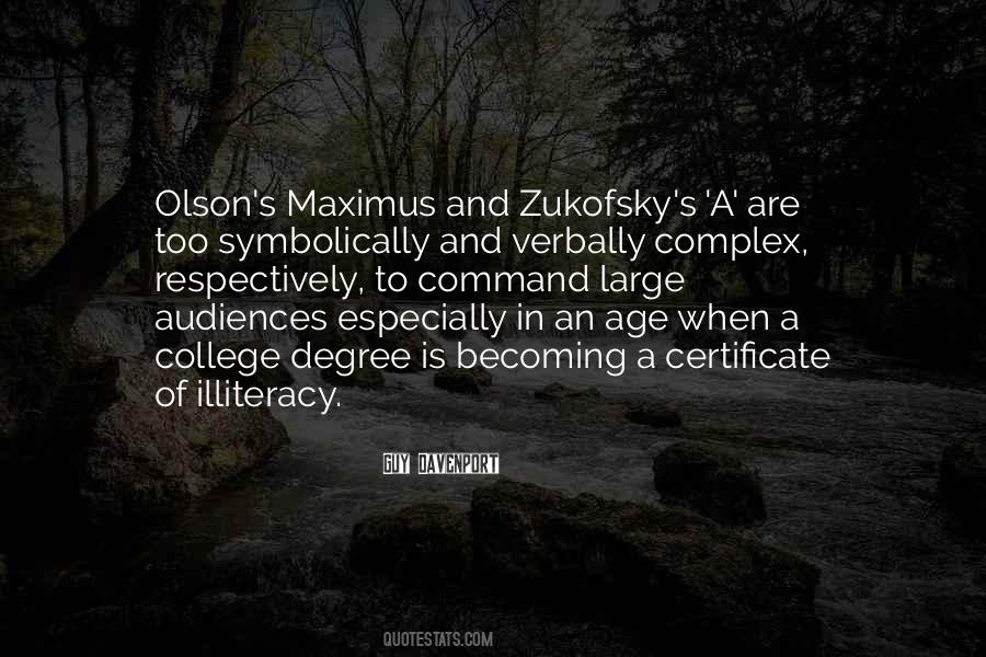 Quotes About Illiteracy #424307
