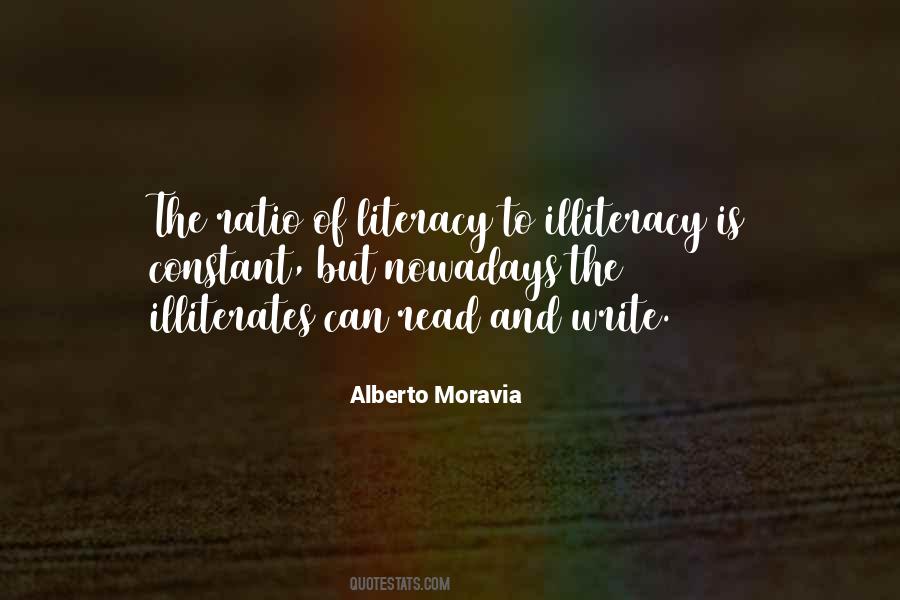 Quotes About Illiteracy #984189