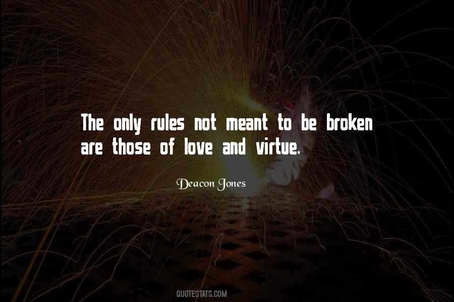 Virtue Of Love Quotes #600996