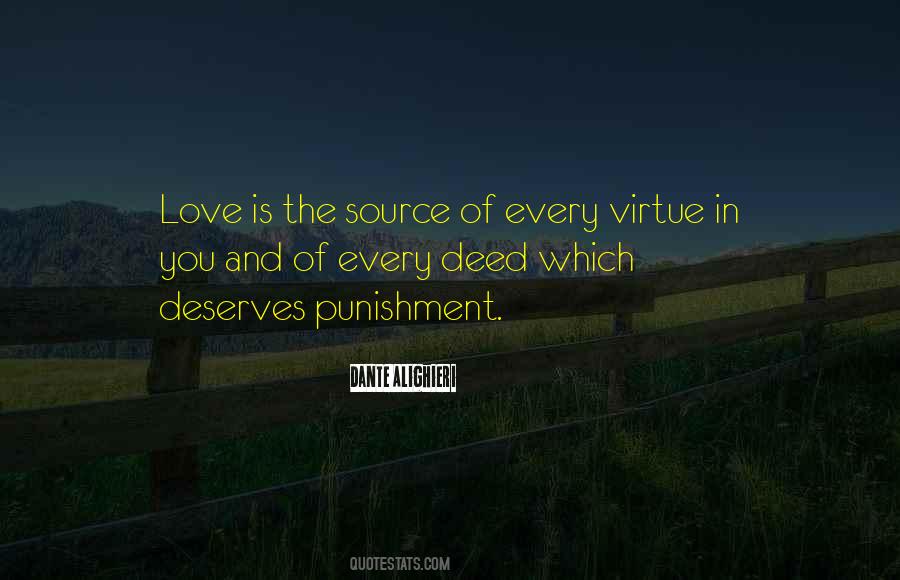 Virtue Of Love Quotes #730461
