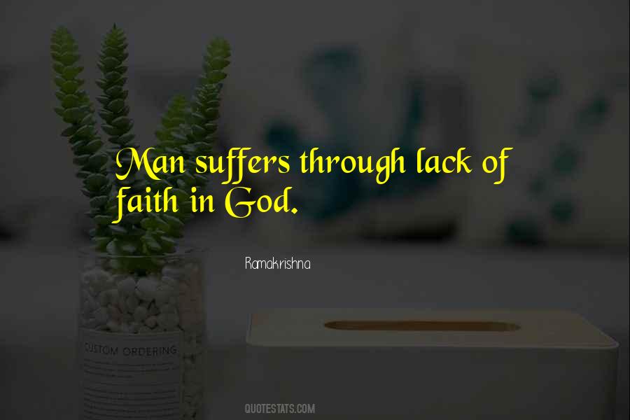 Quotes About Lack Of Faith #1253934