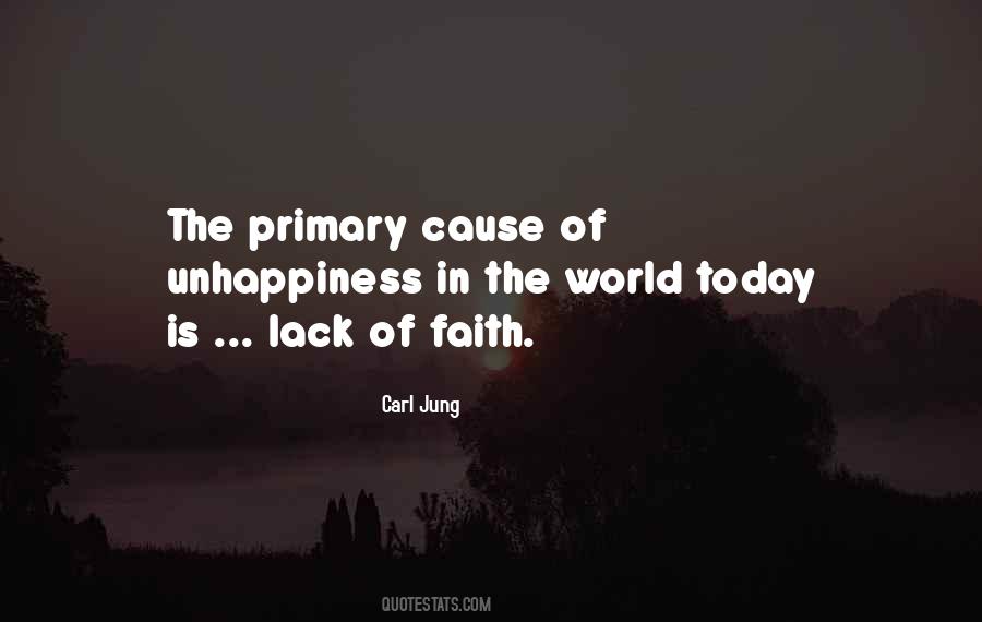 Quotes About Lack Of Faith #163409