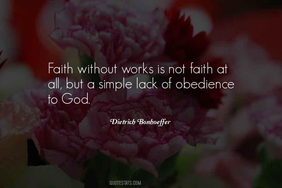 Quotes About Lack Of Faith #172585