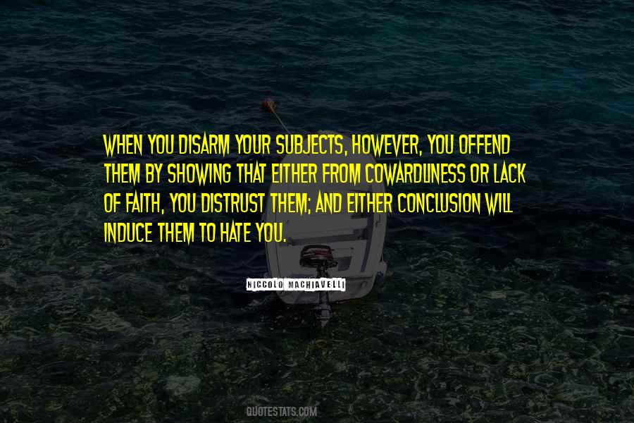 Quotes About Lack Of Faith #73742