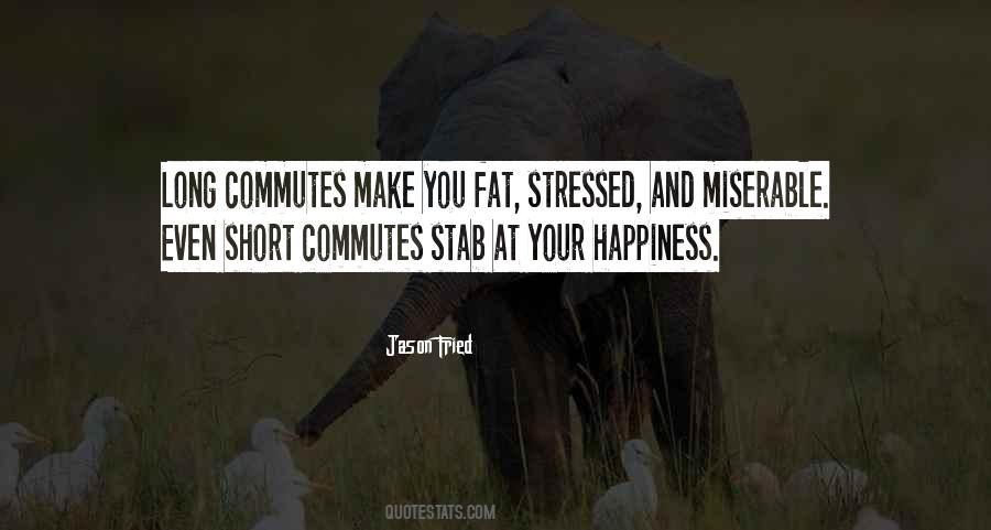 Quotes About Long Commutes #33821