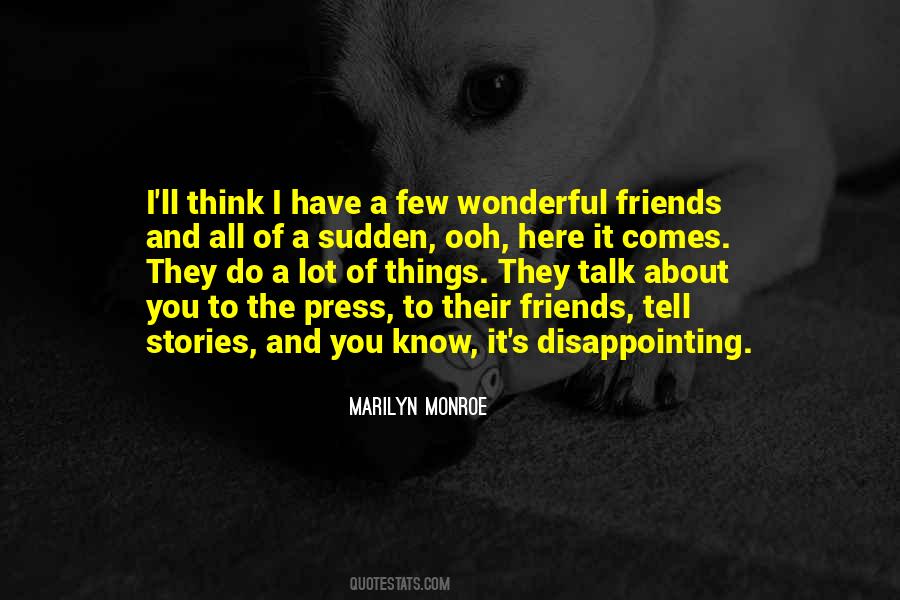 Quotes About Wonderful Friends #876867