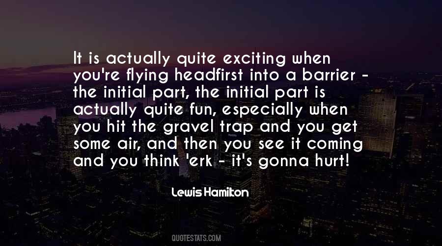 Quotes About When You're Hurt #709358