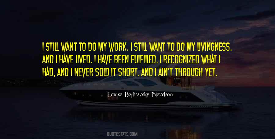 Quotes About Fulfilled #64153 Quotes About Fulfilled #64153